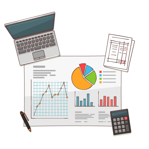 Servicios Estratégicos para tu empresa, Contabilidad y finanzas imagen de ejemplo. servicios contables, servicios informáticos. Tu empresa en un día.