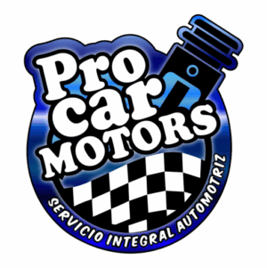 Logo Pro Car Motors. Taller Mecánico, servicio automotriz integral